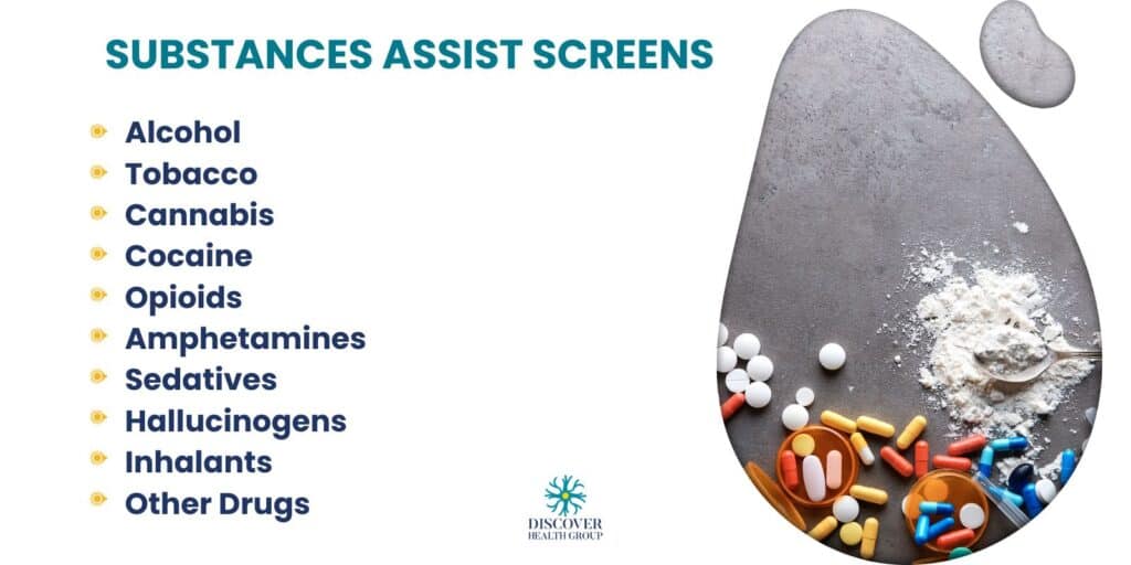 Substances ASSIST Screens